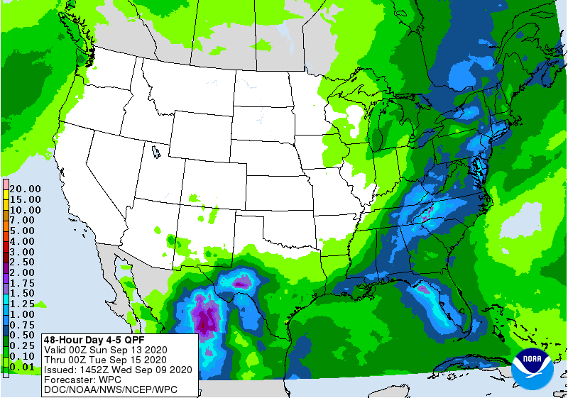48 Hour Day 4-5 QPF